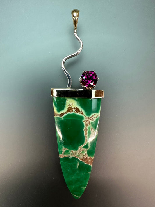 The Dagger Pendant: Lapidary and Fabrication with John Heusler G.G.