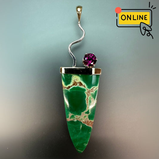 The Dagger Pendant: Lapidary and Fabrication