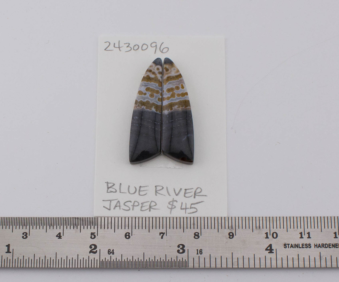 Blue River Jasper Pair